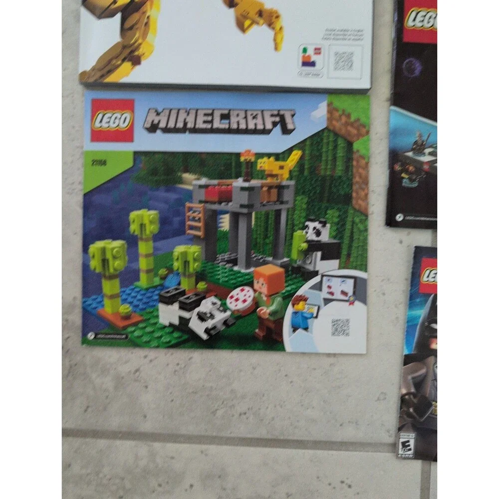 Lego Fortnite, Minecraft, Dimensions, Lego Movie INSTRUCTIONS ONLY Ninjago BOOK